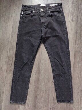 Slim Black Men’s Jeans — Stretch Slim Fit